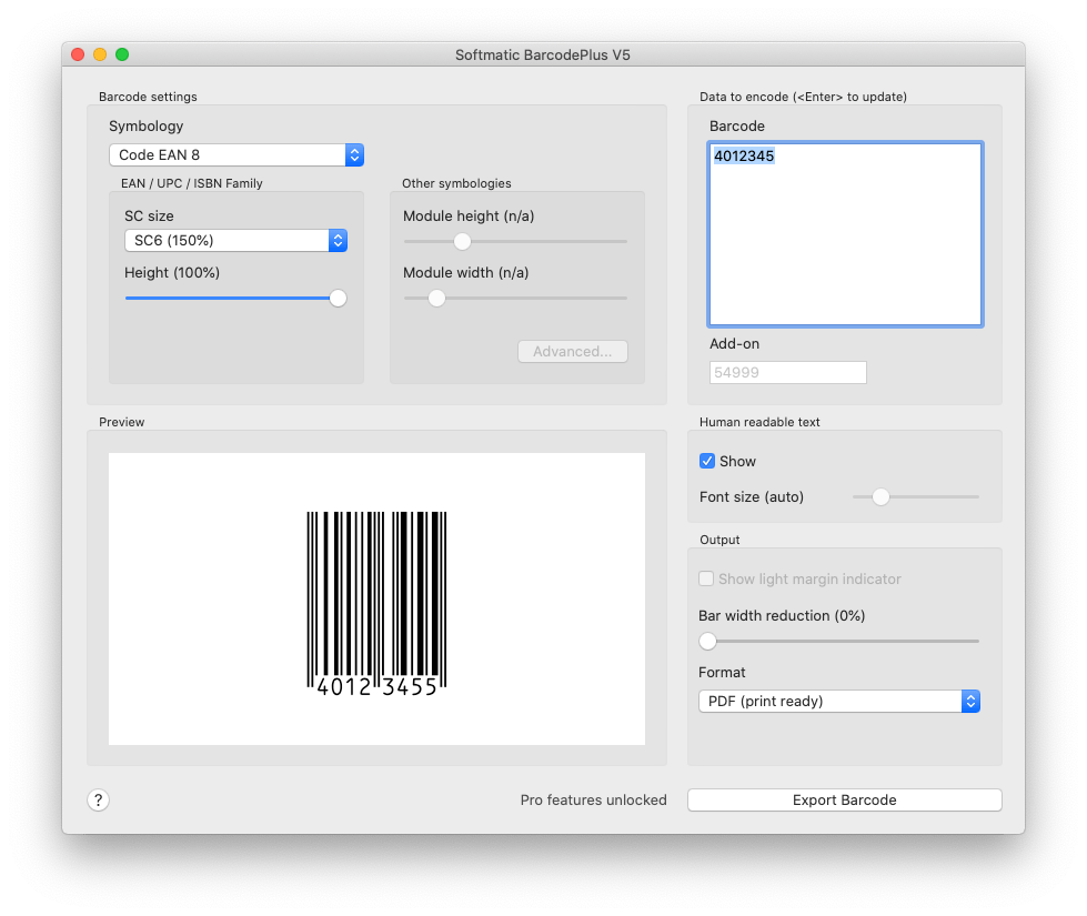 Barcode EAN 8 Sample Barcodes, Check Digit Calculation, Barcode